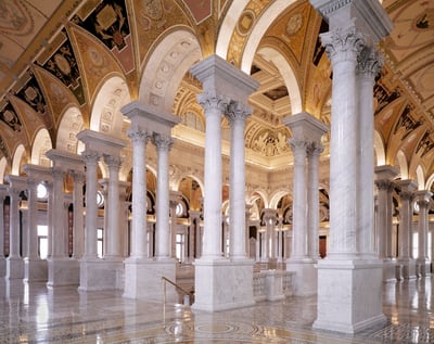 القاعة الكبرى لمكتبة الكونجرس
