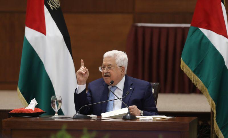 الرئيس الفلسطيني محمود عباس يعلن التحلل من اتفاقيات أوسلو 20 مايو 2020