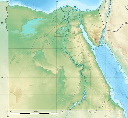 موقع طابا على خريطة سيناء المصرية