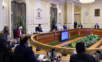 أرشيفي- اجتماع ملس الوزراء المصري 2020